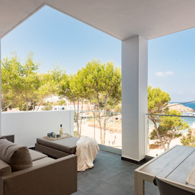 Apartment direkt am Strand von Cala Vadella