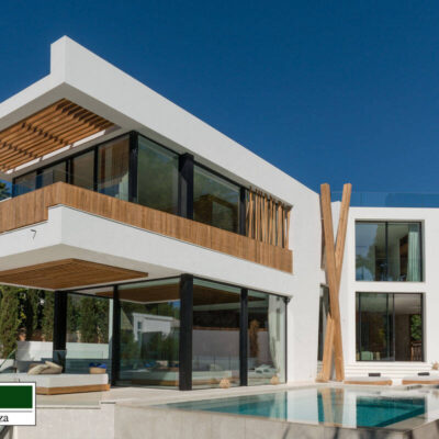 Turnkey luxury villa in Can Furnet with spectacular panoramic views